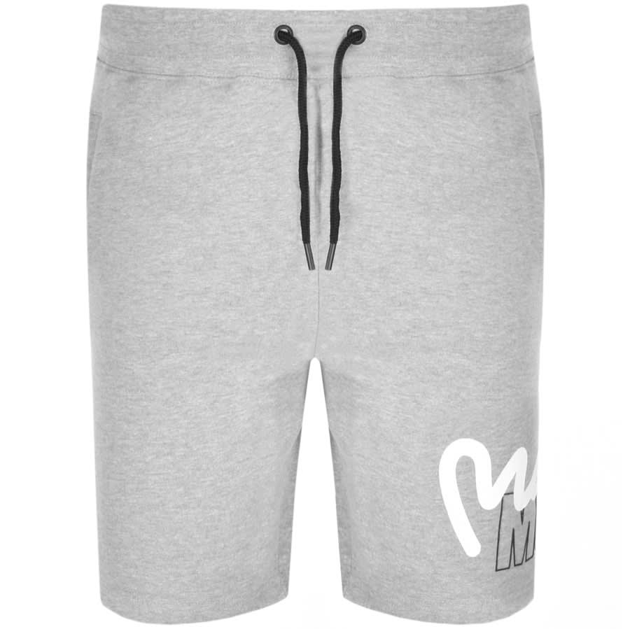 Alternative Image for ProductMoney Stencil Block Logo Shorts Grey1